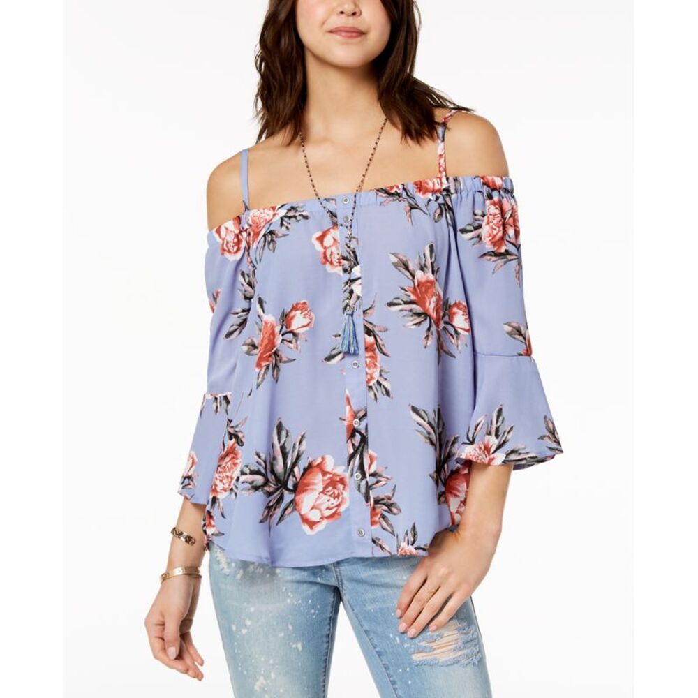 7 Sisters Juniors Cold Shoulder Top
